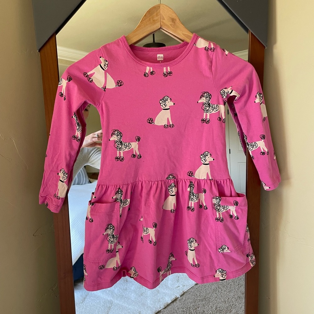 Tea Collection long sleeved dress size 5
